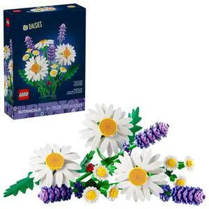 LEGO Botanicals Daisies Building Toy - Artificial Flowers Crafting Kit for Girls & Boys, Ages 9+ - Kids Room Decor for Book Shelf or Desk - Gift Idea for Birthdays - 11508 LEGO Botanicals Daisies Building Toy - Artificial Flowers Crafting Kit for Girls & Boys, Ages 9+ - Kids Room Decor for Book Shelf or Desk - Gift Idea for Birthdays - 11508
