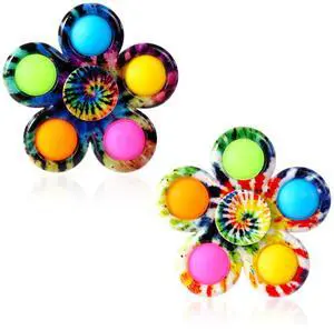 Gigilli 2 Pack Pop Fidget Spinners, Sensory Fidget Toys for Kids 4-8-12 | Goodie Bags Stuffers Birthday Gifts for Kids, ADHD Autism Fidget Toys for Toddler 1-3-5 Boys Girls, Classroom Prizes Gigilli 2 Pack Pop Fidget Spinners, Sensory Fidget Toys for Kids 4-8-12 | Goodie Bags Stuffers Birthday Gifts for Kids, ADHD Autism Fidget Toys for Toddler 1-3-5 Boys Girls, Classroom Prizes
