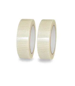 Mesh Fiberglass Strapping Tape Heavy Duty Clear Packing 1 Inch x 38 Yards | Strong Adhesive,High Tensile Strength Tear Resistant,for Shipping,Bundling,Industrial Packaging,Moving and Palletizing Mesh Fiberglass Strapping Tape Heavy Duty Clear Packing 1 Inch x 38 Yards | Strong Adhesive,High Tensile Strength Tear Resistant,for Shipping,Bundling,Industrial Packaging,Moving and Palletizing