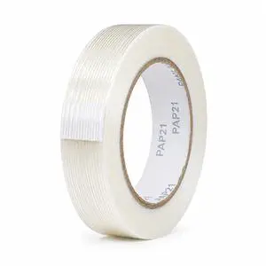 GGR Supplies FIL-795 Fiberglass Reinforced Filament Strapping Tape Heavy Duty Packing & Shipping Tape, Mono Directional, 1 in x 60 yds (5.5 Mil) GGR Supplies FIL-795 Fiberglass Reinforced Filament Strapping Tape Heavy Duty Packing & Shipping Tape, Mono Directional, 1 in x 60 yds (5.5 Mil)
