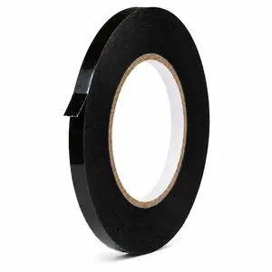 GGR Supplies UPVC-24BS Black Poly Bag Sealing Tape, 3/8 Inch x 180 Yards, Bag Sealing Tape for Produce, Bakery, Candy, Food Packaging and Inventory Color Coding GGR Supplies UPVC-24BS Black Poly Bag Sealing Tape, 3/8 Inch x 180 Yards, Bag Sealing Tape for Produce, Bakery, Candy, Food Packaging and Inventory Color Coding