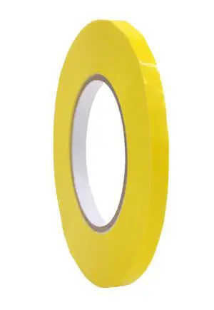 WOD Yellow Produce Poly Bag Sealing Tape, 3/8 inch x 180 yds | Bag Sealer Tape for Packaging of Meat, Candy, Gifts, or Ice Bags WOD Yellow Produce Poly Bag Sealing Tape, 3/8 inch x 180 yds | Bag Sealer Tape for Packaging of Meat, Candy, Gifts, or Ice Bags