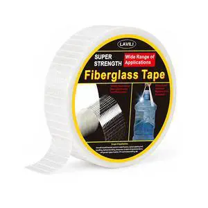 LAVILI Strapping Tape, Filament Fiberglass Reinforced Packing Tape | Heavy Duty Transparent Self-Adhesive Reinforced Mesh for Widely Applicable (2cm x 65.5Ft) LAVILI Strapping Tape, Filament Fiberglass Reinforced Packing Tape | Heavy Duty Transparent Self-Adhesive Reinforced Mesh for Widely Applicable (2cm x 65.5Ft)