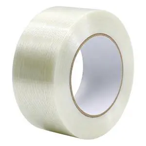 Duccinp Clear Packing Tape Heavy Duty 2 Inch x 60 Yards, 1 Rolls 5.5 Mil Transparent Fiberglass Reinforced Filament Tape, Heavy Duty Strapping Tape for Packaging, Shipping, Bundling & Moving Boxes Duccinp Clear Packing Tape Heavy Duty 2 Inch x 60 Yards, 1 Rolls 5.5 Mil Transparent Fiberglass Reinforced Filament Tape, Heavy Duty Strapping Tape for Packaging, Shipping, Bundling & Moving Boxes