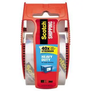 Scotch 142 3850 Heavy-Duty Packaging Tape in Sure Start Disp. 1.88-Inch X 800-Inch, Clear Scotch 142 3850 Heavy-Duty Packaging Tape in Sure Start Disp. 1.88-Inch X 800-Inch, Clear