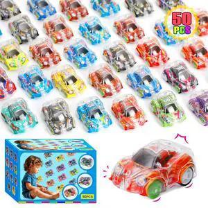 50 Pcs Mini Pull Back Cars, Small Race Car Toys Bulk Party Favors for Kids | 4-8 8-12 Treasure Box Toys for Classroom Prizes Pinata Goodie Bags Stuffers Birthday Gifts for Boys Girls Toddlers 50 Pcs Mini Pull Back Cars, Small Race Car Toys Bulk Party Favors for Kids | 4-8 8-12 Treasure Box Toys for Classroom Prizes Pinata Goodie Bags Stuffers Birthday Gifts for Boys Girls Toddlers