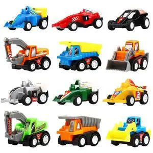 Yeonha Toys Pull Back Vehicles, 12 Pack Mini Assorted Construction Vehicles and Race Car Toy for Kids and Toddlers | Truck Mini Car Toy for Kids Toddlers Boys, Pull Back and Go Car Toy Play Set Yeonha Toys Pull Back Vehicles, 12 Pack Mini Assorted Construction Vehicles and Race Car Toy for Kids and Toddlers | Truck Mini Car Toy for Kids Toddlers Boys, Pull Back and Go Car Toy Play Set