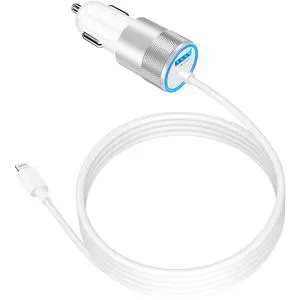 Apple MFi Certified iPhone Car Charger Fast Charging 4.8A Car Phone Charger | Caiinei USB Power Cigarette Lighter Car Accessories Adapter + 6FT Lightning Cable for iPhone 14 13 12 11 Pro XS Apple MFi Certified iPhone Car Charger Fast Charging 4.8A Car Phone Charger | Caiinei USB Power Cigarette Lighter Car Accessories Adapter + 6FT Lightning Cable for iPhone 14 13 12 11 Pro XS