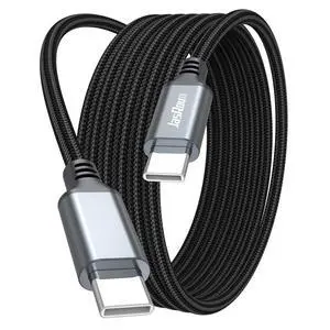 8 ft USB C Cable Fast Charging 100W,Long USBC to Type-C Charger Cord 8 foot | 480Mbps Data Transfer Braided for iPhone 17/16/15, Galaxy S25/S24/S23, Android Phone, MacBook Pro, Laptop, Tablet 8 ft USB C Cable Fast Charging 100W,Long USBC to Type-C Charger Cord 8 foot | 480Mbps Data Transfer Braided for iPhone 17/16/15, Galaxy S25/S24/S23, Android Phone, MacBook Pro, Laptop, Tablet