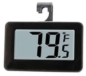 Taylor 1443 Pro Series Refrigerator/Freezer Digital Thermometer 4 x 3.2 x 0.6 inches Taylor 1443 Pro Series Refrigerator/Freezer Digital Thermometer 4 x 3.2 x 0.6 inches