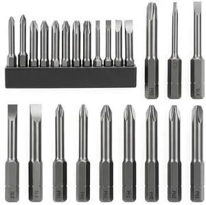12 Pcs Magnetic Screwdriver Bits, S2 Steel Phillips Head Drill Bits 2" Screw Driver Bit Sets for Power Screwdriver Drill Impact Driver (Slotted Phillips) 12 Pcs Magnetic Screwdriver Bits, S2 Steel Phillips Head Drill Bits 2" Screw Driver Bit Sets for Power Screwdriver Drill Impact Driver (Slotted Phillips)