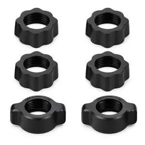 6Pcs Car Phone Mount Replacement Part, Ball Mount Phone Holder(2Size) | Black Mobile Phone Repair Mounting Bracket, Tightening Nut Ball Fixed Adapter Head Bracket Holder Ring for Camcorder Phone 6Pcs Car Phone Mount Replacement Part, Ball Mount Phone Holder(2Size) | Black Mobile Phone Repair Mounting Bracket, Tightening Nut Ball Fixed Adapter Head Bracket Holder Ring for Camcorder Phone
