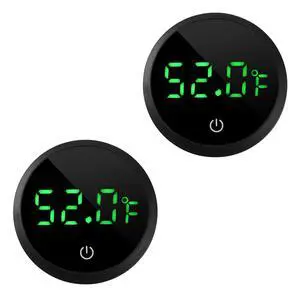 Aquarium Thermometer Digital Fish Tank Thermometer with Spare Battery 2pack | Highly Accurate,Led Display,Stickable Fish Tank Temperature Gauge for Betta Axolotl Turtle Tank Aquarium Thermometer Digital Fish Tank Thermometer with Spare Battery 2pack | Highly Accurate,Led Display,Stickable Fish Tank Temperature Gauge for Betta Axolotl Turtle Tank