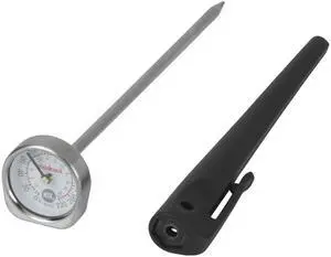 GoodCook Everyday Digital Instant Read Thermometer, LCD Display, Stainless Steel Probe, Recalibratable, Includes Protective Pocket Sleeve GoodCook Everyday Digital Instant Read Thermometer, LCD Display, Stainless Steel Probe, Recalibratable, Includes Protective Pocket Sleeve