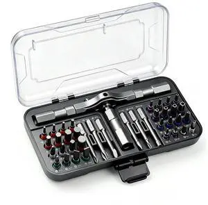 39 in 1 Magnetic Screwdriver Set, Multi-Bit Magnetic Ratchet Driver Set with Detachable Handle, New Tools 2026 Multitool Set,for Furniture Assembly, Diy Repair Kit, Bicycle Tools 39 in 1 Magnetic Screwdriver Set, Multi-Bit Magnetic Ratchet Driver Set with Detachable Handle, New Tools 2026 Multitool Set,for Furniture Assembly, Diy Repair Kit, Bicycle Tools