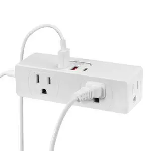 Surge Protector Outlet Extender, 4AC Multi Plug Wall Outlet with 3USB Ports | Multiple Plugs in One Outlet, 3-Sided Power Strip with 2 USB A 1 USB C Charging Port for Home, Office, Travel Surge Protector Outlet Extender, 4AC Multi Plug Wall Outlet with 3USB Ports | Multiple Plugs in One Outlet, 3-Sided Power Strip with 2 USB A 1 USB C Charging Port for Home, Office, Travel