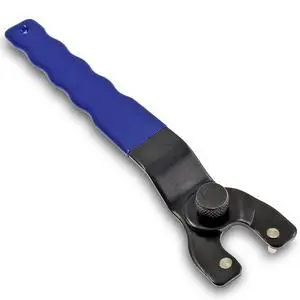 Cionyce Adjustable Pin Spanner Wrench Lock-Nut Angle Grinder Wrench | For Dewalt Makita, 4 Inch to 9 Inch Angle Grinders Cionyce Adjustable Pin Spanner Wrench Lock-Nut Angle Grinder Wrench | For Dewalt Makita, 4 Inch to 9 Inch Angle Grinders