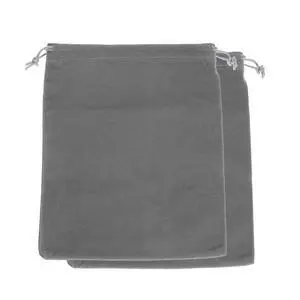 HARFINGTON 2pcs Headphone Pouch, Headset Carrying Bag, Portable Headphone Storage Protection Travel Pouch, Soft Drawstring Velvet Over-Ear Headphones Bag for Classroom, Grey, M HARFINGTON 2pcs Headphone Pouch, Headset Carrying Bag, Portable Headphone Storage Protection Travel Pouch, Soft Drawstring Velvet Over-Ear Headphones Bag for Classroom, Grey, M