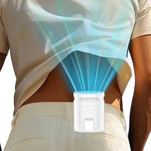 Portable Fan Clip on Pants-Personal Little Light Weight Waist Fan Coolclip Belt Hip Pocket Hard Hat,Wireless Wear Charging Battery Powered Quiet Undershirt Waist Band Coolclip Fans Adult Kid White Portable Fan Clip on Pants-Personal Little Light Weight Waist Fan Coolclip Belt Hip Pocket Hard Hat,Wireless Wear Charging Battery Powered Quiet Undershirt Waist Band Coolclip Fans Adult Kid White