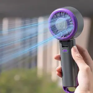 fuliying Portable Handheld Turbo Fan,Mini Foldable Fan,Small Fans,Neck Hanging,Rechargeable Battery,5 Wind Speed Settings,with Cooling Function,Suitable for Summer,Travel,Beach,Mountaineering fuliying Portable Handheld Turbo Fan,Mini Foldable Fan,Small Fans,Neck Hanging,Rechargeable Battery,5 Wind Speed Settings,with Cooling Function,Suitable for Summer,Travel,Beach,Mountaineering