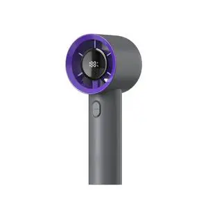 Handheld Portable Fan, Ice Cooling Fan, High Speed, Rechargeable, 2000mAh,4H Max, LED Display, for Travel, Gift Handheld Portable Fan, Ice Cooling Fan, High Speed, Rechargeable, 2000mAh,4H Max, LED Display, for Travel, Gift