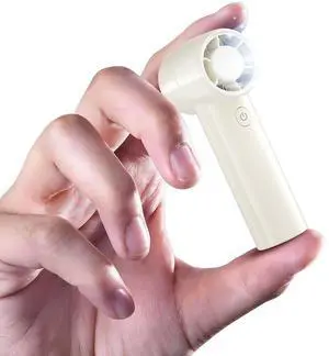 HandFan Portable Handheld Fan, High Speed Mini Personal Turbo Fan, Small Hand Fans Rechargeable, Pocket-Sized, Purse Accessories for Travel, Disney, Concerts, Outdoors(Gloss White) HandFan Portable Handheld Fan, High Speed Mini Personal Turbo Fan, Small Hand Fans Rechargeable, Pocket-Sized, Purse Accessories for Travel, Disney, Concerts, Outdoors(Gloss White)