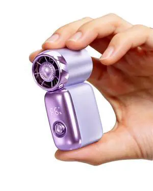 PADONISE Mini Handheld Fan, 20000 RPM Portable Personal Fan | Small Fan with LED Display, 6 Speed USB Rechargeable Small Fan for Travel, Makeup, Eyelash, Beach, Women Girls PADONISE Mini Handheld Fan, 20000 RPM Portable Personal Fan | Small Fan with LED Display, 6 Speed USB Rechargeable Small Fan for Travel, Makeup, Eyelash, Beach, Women Girls