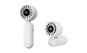 cxcxcy Rechargeable Ultra-Light Mini Fan with LED Display 3.53oz, 3-Speed, Portable cxcxcy Rechargeable Ultra-Light Mini Fan with LED Display 3.53oz, 3-Speed, Portable