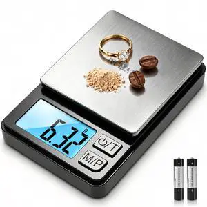 BOMATA Digital Pocket Scale, 0.01g×1000g, Mini Gram Scale, Black | With 7 Units, Tare, PCS Mode, Auto-off, Protective Cover & Battery Included, Great for Jewelry, Coffee, Herbs & Food BOMATA Digital Pocket Scale, 0.01g×1000g, Mini Gram Scale, Black | With 7 Units, Tare, PCS Mode, Auto-off, Protective Cover & Battery Included, Great for Jewelry, Coffee, Herbs & Food