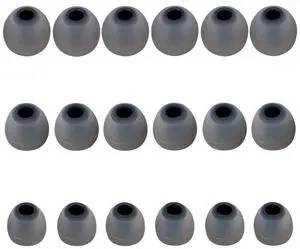 Silicone Earbud Tips Replacement Earbuds Cap Eartips Tips Eargels 9 Pairs S M L Silicone Earbud Tips Replacement Earbuds Cap Eartips Tips Eargels 9 Pairs S M L