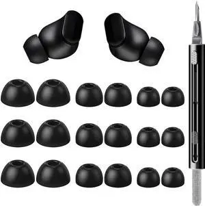 9 Pairs Replacement Ear Tips for Beats Studio Buds/Fit Pro Earbuds, Black | Replacement Silicone Eartips for Beats Earbuds Earphone Headphones, Soft Secure Fit 9 Pairs Replacement Ear Tips for Beats Studio Buds/Fit Pro Earbuds, Black | Replacement Silicone Eartips for Beats Earbuds Earphone Headphones, Soft Secure Fit