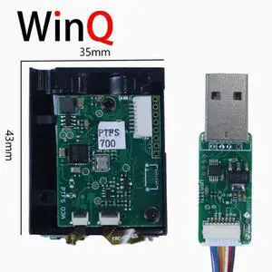 USB LiDAR 100 meter outdoor building measurement module, 100Hz high-frequency laser ranging sensor USB LiDAR 100 meter outdoor building measurement module, 100Hz high-frequency laser ranging sensor