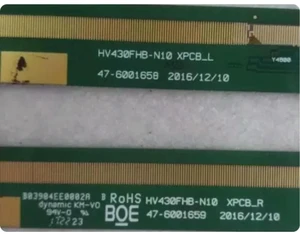 BOE TV Pair Side Board HV430FHB-N10 XPCB 47-6001658 47-6001659 Fully Tested Screen Repair Replacement Parts BOE TV Pair Side Board HV430FHB-N10 XPCB 47-6001658 47-6001659 Fully Tested Screen Repair Replacement Parts