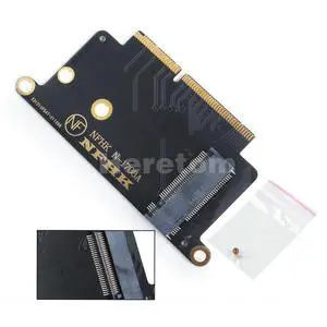 A1708 NVME Adapter for Macbook NVMe PCI Express PCIE to M.2 SSD Adapter Card N-1708A for Macbook Pro Retina 13" A1708 2016 2017 A1708 NVME Adapter for Macbook NVMe PCI Express PCIE to M.2 SSD Adapter Card N-1708A for Macbook Pro Retina 13" A1708 2016 2017