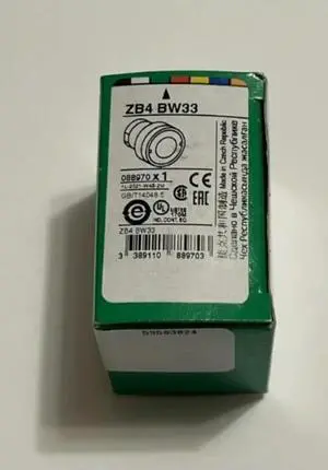 ZB4BW33 22mm green button 1pcs Fast delivery ZB4BW33 22mm green button 1pcs Fast delivery