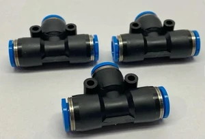 1PCS QST-8 Push In T Connector 8mm OD Tube Fast transport 1PCS QST-8 Push In T Connector 8mm OD Tube Fast transport