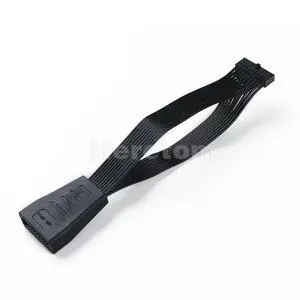 15CM USB 3.0 20Pin 19Pin Male to Female Motherboard Adapter Cable , Mini USB 3.0 19/20 Pin Internal Extension Header Connector 15CM USB 3.0 20Pin 19Pin Male to Female Motherboard Adapter Cable , Mini USB 3.0 19/20 Pin Internal Extension Header Connector