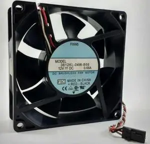3612KL-04W-B66 DC12V 0.68A 3Pin Cooling Fan Expedited shipping 3612KL-04W-B66 DC12V 0.68A 3Pin Cooling Fan Expedited shipping