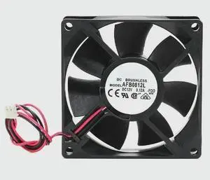AFB0812M DC 12V 0.18A 80x80x25mm Cooling Fan Fast delivery AFB0812M DC 12V 0.18A 80x80x25mm Cooling Fan Fast delivery