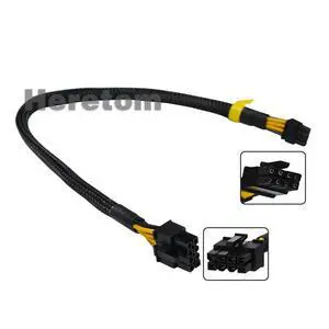 GPU Graphics Card Power Cord Fo R730 Dedicated 8-Pin To 8-Pin Pcie Compatible With K80/M40/M60/P40/P100 GPU Graphics Card Power Cord Fo R730 Dedicated 8-Pin To 8-Pin Pcie Compatible With K80/M40/M60/P40/P100
