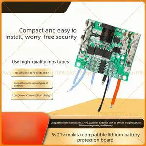 2pcs For Luxiaoban 5S 21V Makita Wired Protection Board Power Tool Replacement Part 2pcs For Luxiaoban 5S 21V Makita Wired Protection Board Power Tool Replacement Part