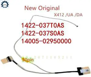 FORlcd LVDS EDP cable For X412/UA/DA/FA V4000D screen cable display cable 14005- 02950000 1422-037S0A FORlcd LVDS EDP cable For X412/UA/DA/FA V4000D screen cable display cable 14005- 02950000 1422-037S0A
