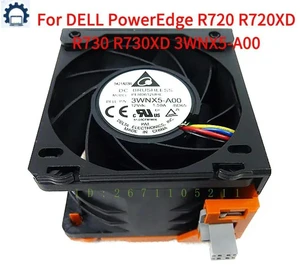 03RKJC 3RKJC 3WNX5 For PowerEdge R720 R720XD R730 R730XD 3WNX5-A00 12V 1.5A Server Cooling Fan Radiator 03RKJC 3RKJC 3WNX5 For PowerEdge R720 R720XD R730 R730XD 3WNX5-A00 12V 1.5A Server Cooling Fan Radiator