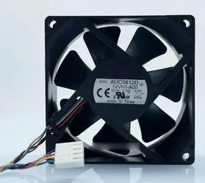 AUC0812D 12V 0.7A 8CM 4PIN PWM Cooling Fan Fast Delivery AUC0812D 12V 0.7A 8CM 4PIN PWM Cooling Fan Fast Delivery
