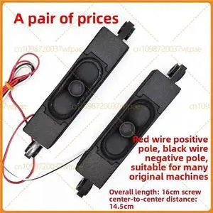 2pcs For Rowa TV Speaker 8Ohm 10W Compatible 55U2000 LCD Television Replacement Part 2pcs For Rowa TV Speaker 8Ohm 10W Compatible 55U2000 LCD Television Replacement Part