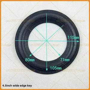 8pcs For Kenwood JBL 4.5 Inch Wide Edge Mushroom Head Speaker Foam Surround Loudspeaker Bass Repair Replacement Parts 8pcs For Kenwood JBL 4.5 Inch Wide Edge Mushroom Head Speaker Foam Surround Loudspeaker Bass Repair Replacement Parts