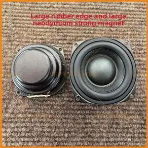For Danish 2 Inch 52mm Neodymium Magnet Full Range Speaker Large Surround DIY Bluetooth Audio Replacement Parts For Danish 2 Inch 52mm Neodymium Magnet Full Range Speaker Large Surround DIY Bluetooth Audio Replacement Parts