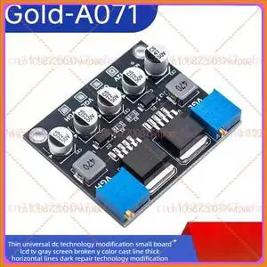 2pcs For Gold-A071 DC Universal Repair Board Fix Disconnect Y Line Color Dim Coarse Screen TV Logic Parts 2pcs For Gold-A071 DC Universal Repair Board Fix Disconnect Y Line Color Dim Coarse Screen TV Logic Parts