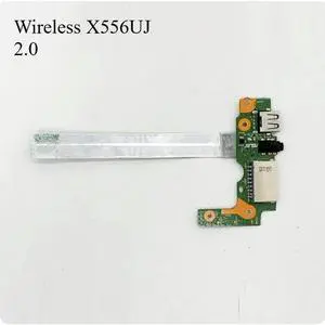 X556UJ 2.0 Laptop USB Audio SD IO Board With Flex Cable for A556U K556U F556U VM591U FL5900U X556UJ 2.0 Laptop USB Audio SD IO Board With Flex Cable for A556U K556U F556U VM591U FL5900U