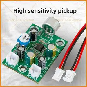 2pcs For High Fidelity Sound Pickup Module, Noise Reduction Microphone Amplifier Board, High Sensitivity Preamp Finished Board 2pcs For High Fidelity Sound Pickup Module, Noise Reduction Microphone Amplifier Board, High Sensitivity Preamp Finished Board